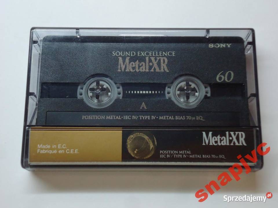 SONY METAL XR 60 kaseta magnetofonowa Elbląg