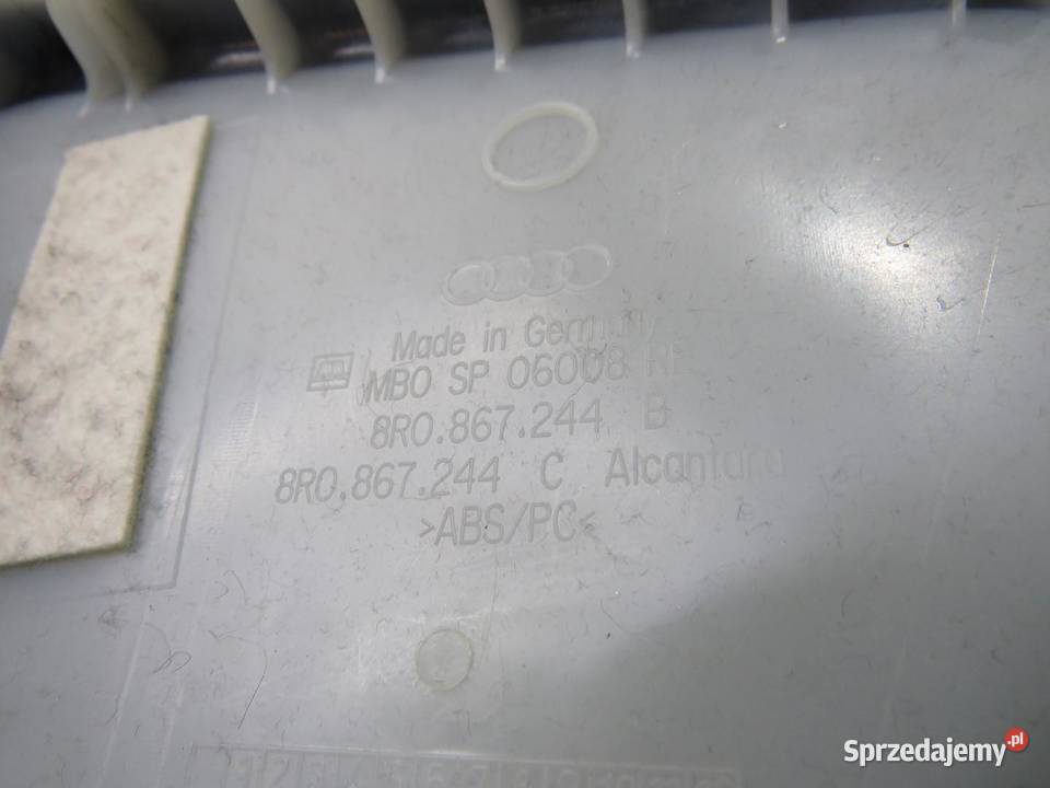 OSŁONA SŁUPKA PRAWA SLINE AUDI Q5 8R 8R0867244B sprzedam