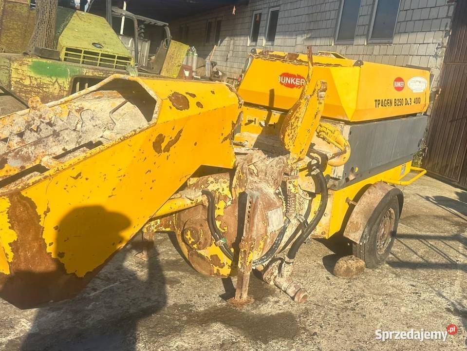 Mixokret Agregat posadzkarski BUNKER TRAGEN B250 Tymowa
