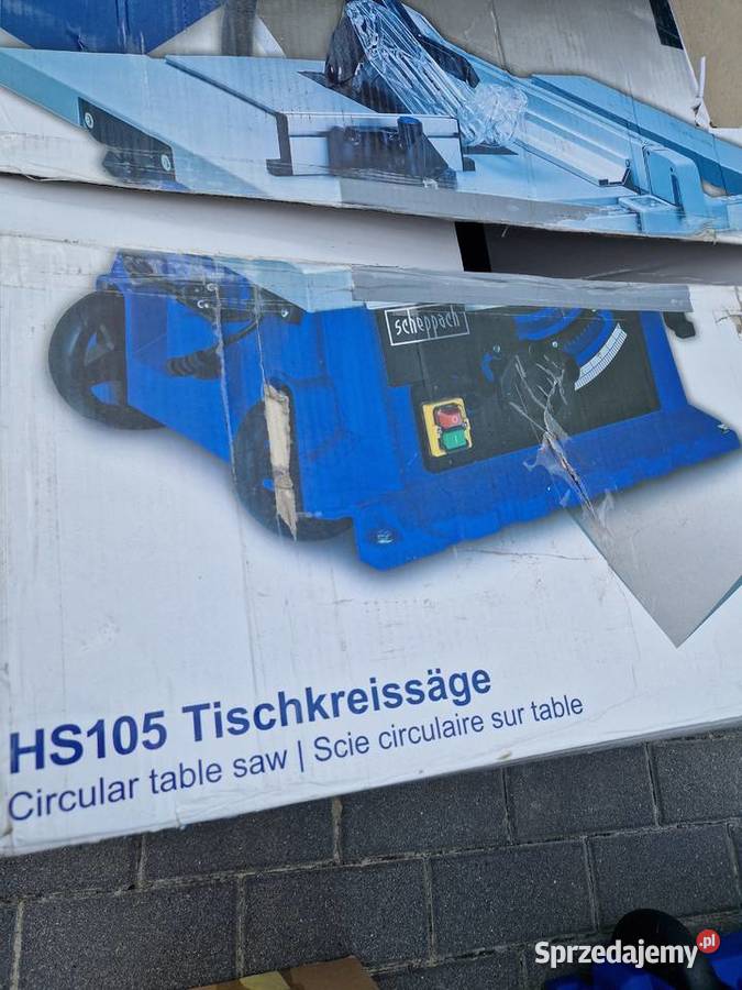 Piła stołowa Scheppach HS105 2000 W 30 mm Piły stołowe wielkopolskie Głogowa