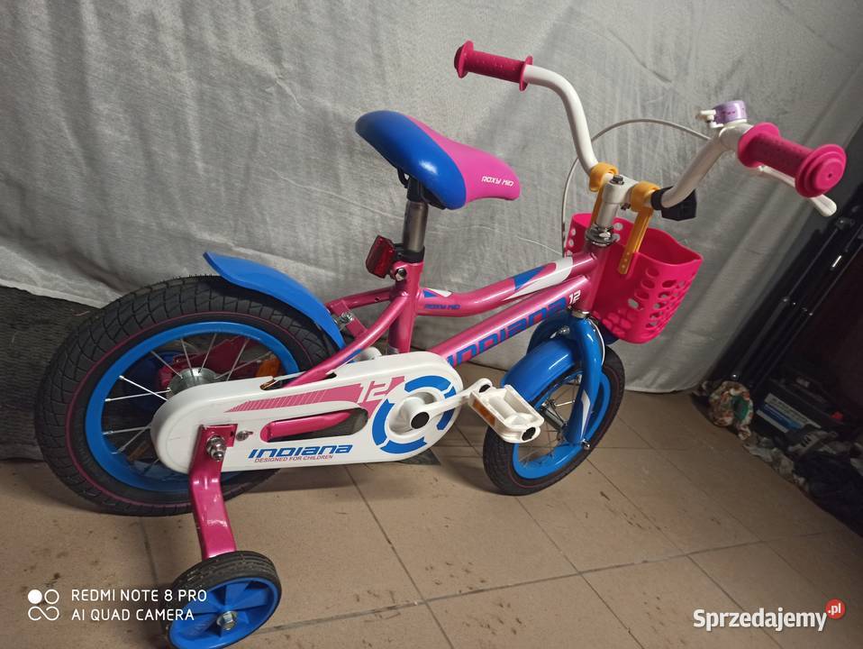 Rowerek Dzieciecy 12 Śliczny Praktycznie Nowy
