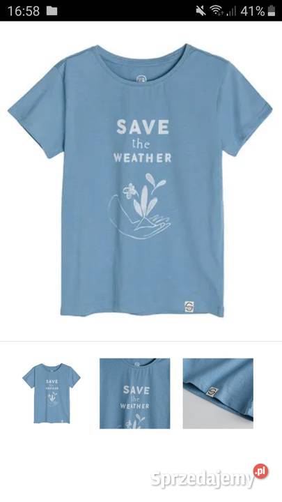 NOWY tshirt z metką dziewczynka bawełna Bluzki, koszulki i kaftaniki Konin