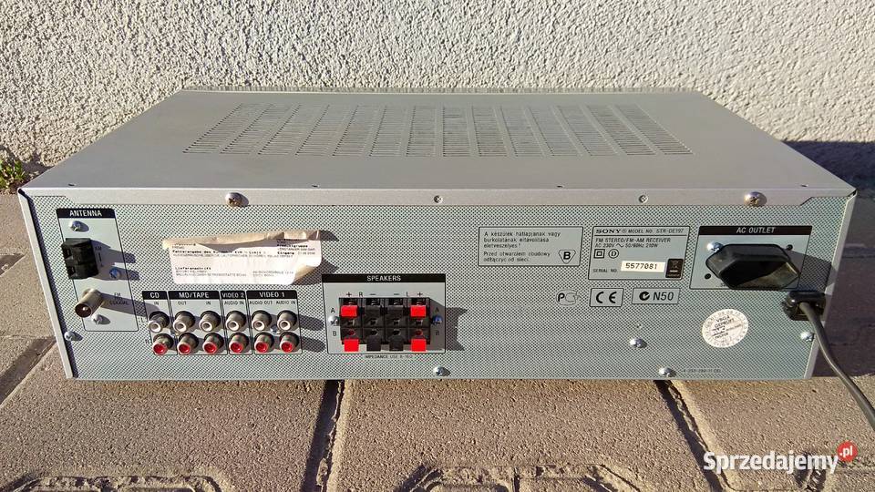 SONY STR DE197 Amplituner WZMACNIACZ z RDS Świebodzice sprzedam