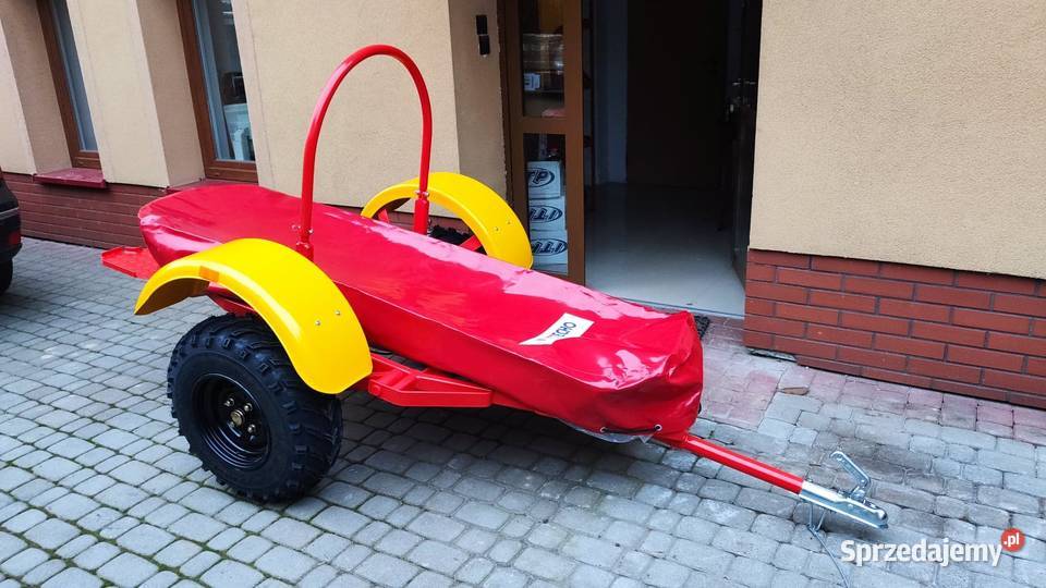 Przyczepa ratownicza do quada GOPR OSP STRAŻ małopolskie Tarnów
