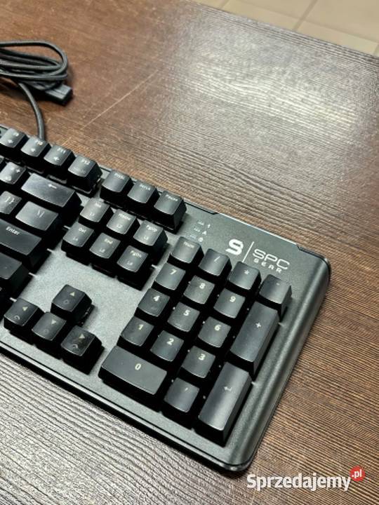 Klawiatura mechaniczna GK550 RGB Przewodowa Klawiatury i myszy