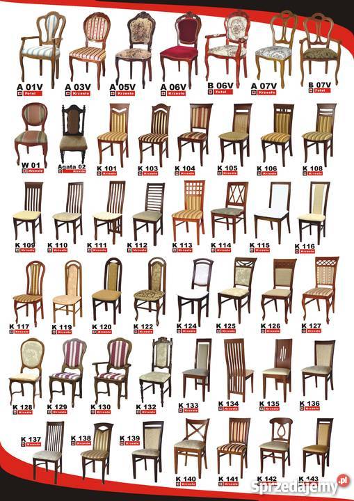 Super Zestawa Stół 8 Krzeseł Bekas różne Kolory Konin