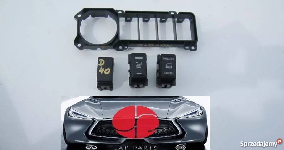 NISSAN NAVARA D40 PRZEŁĄCZNIK KONSOLI Motoryzacja