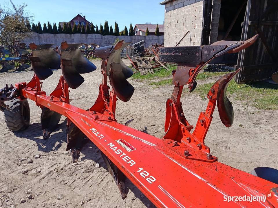 Pług 5 skibowy obrotowy kuhn multi master 122