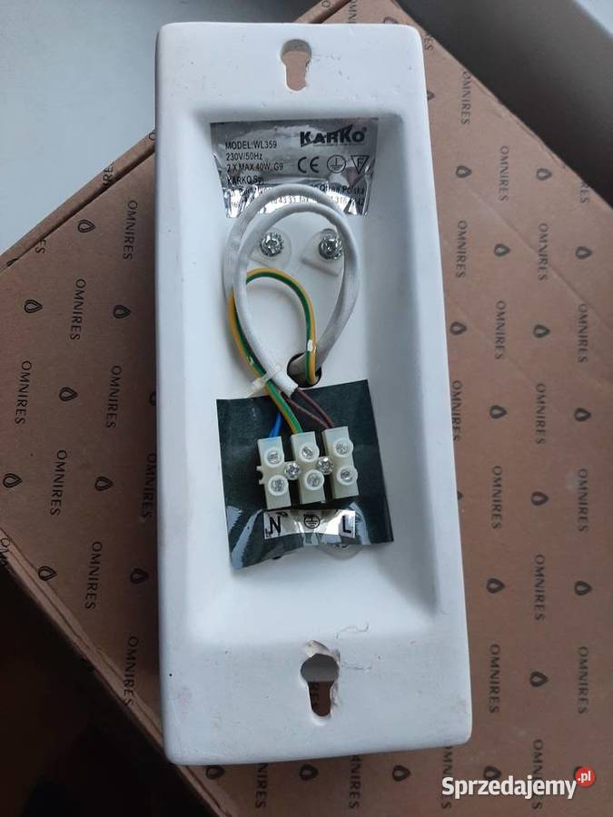 Ceramiczny kinkiet ścienny Ompires Karko WRIS w Wejherowo