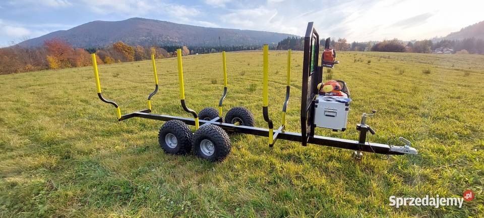 Przyczepa leśna do quada Limanowa