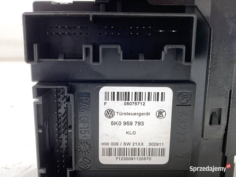 SILNIK PODNOSZENIA SZYBY LEWY PRZÓD VW GOLF VI Wyposażenie wnętrza