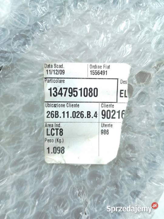 OBUDOWA WENTYLATORA FIAT DUCATO 9411