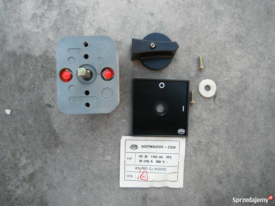 Wyłącznik włącznik łącznik 32A 500V VS 32 1103