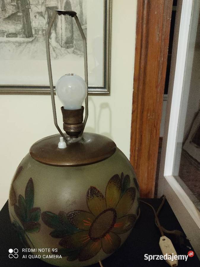 Lampa stołowa szklana Lampy stołowe i nocne