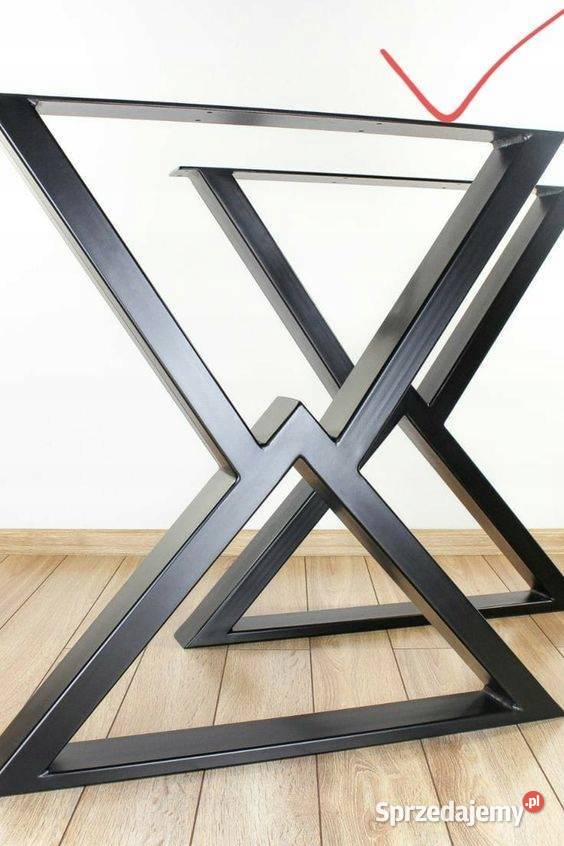 Nogi podstawa LOFT na wymiar stal mal PROSZKOWO Bartoszyce