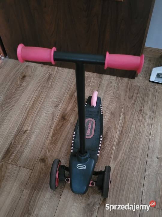 Hulajnoga czarnoróżowa little tikes Konin sprzedam