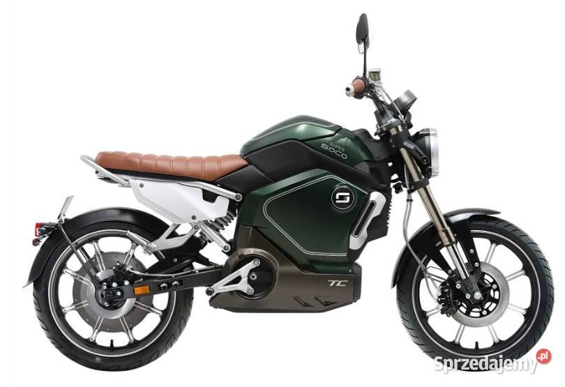 Skuter elektryczny SUPER SOCO TC zielony RATY