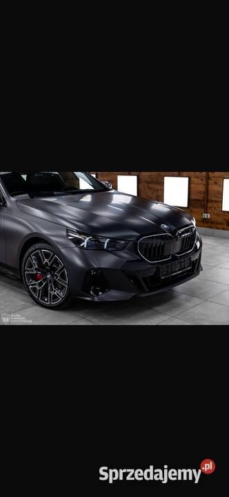 Auto do ślubu bmw G60 frozen Sieradz