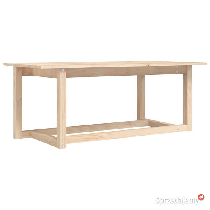 Stolik kawowy 110x55x45 lite drewno sosnowe mazowieckie Warszawa