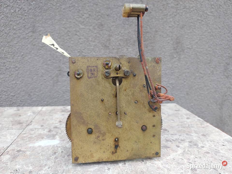 M120 Mechanizm starego zegara ściennego Metron pomorskie