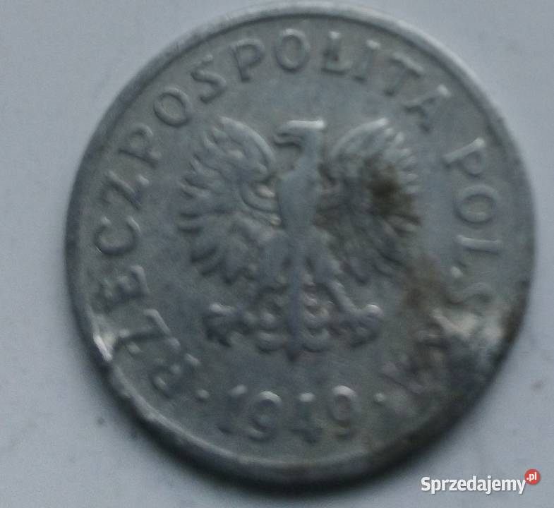 POLSKA20 GROSZY1949 r bz Numizmatyka Legionowo