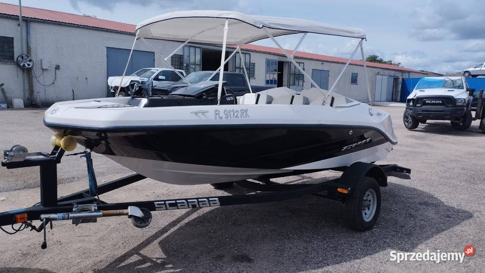 Łódź motorowa Scarab 165 ROTAX z przyczepą Rok produkcji 2018 pomorskie Kiełpinek
