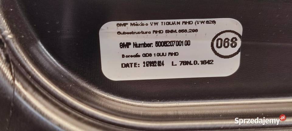 VW TIGUAN ALLSPACE DESKA KOKPIT RHD ANGLIK dolnośląskie