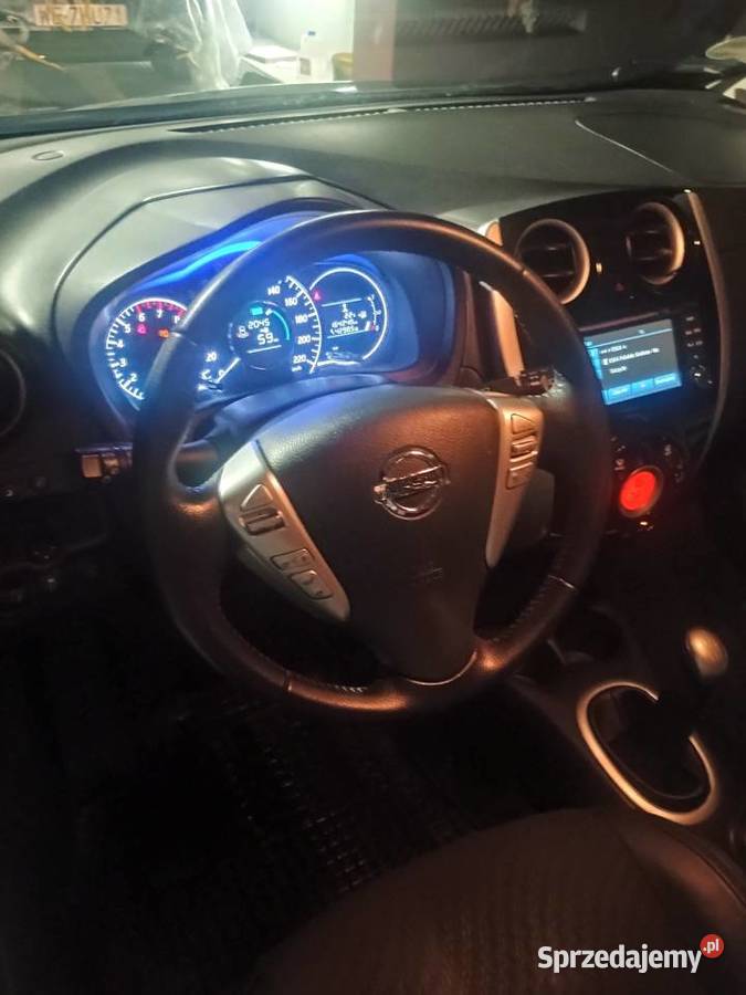 Nissan Note 2014r przebieg 16500012 benzyna Wodzisław Śląski sprzedam