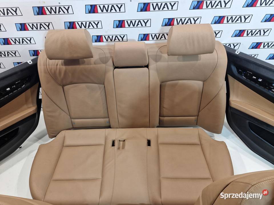 BMW 7 F01 FOTELE WNĘTRZE SKÓRA ELEKTRYCZNE