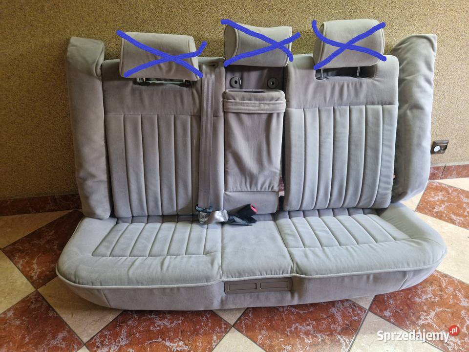 Kanapa Audi A6 C5 czysta zadbana airbag jasny Fotele i kanapy Korzenna