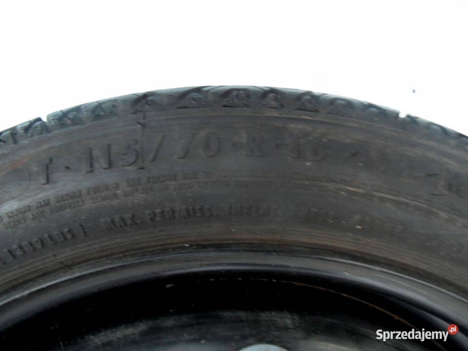 OPEL VECTRA C koło dojazdowe 1157016 92M 5x110 świętokrzyskie