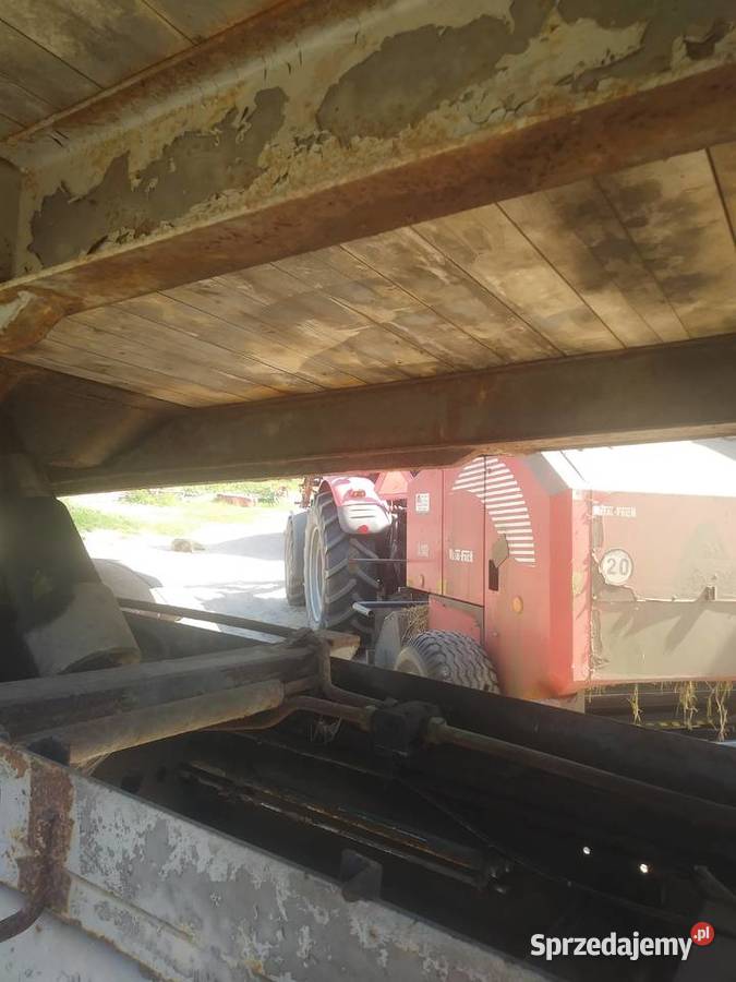 Przyczepa 3 stronny wywrot mocna Pamiętowo