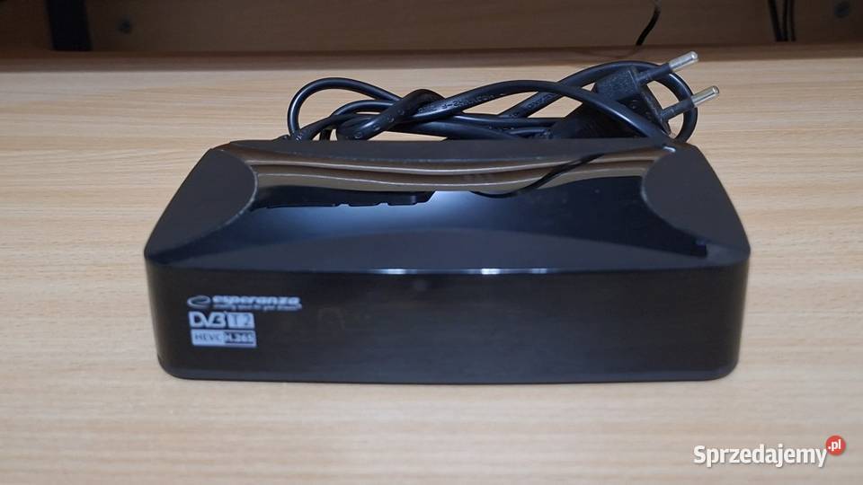 Dekoder tuner DVBD2 Esperanza EV108 uszkodzony Zielona Góra