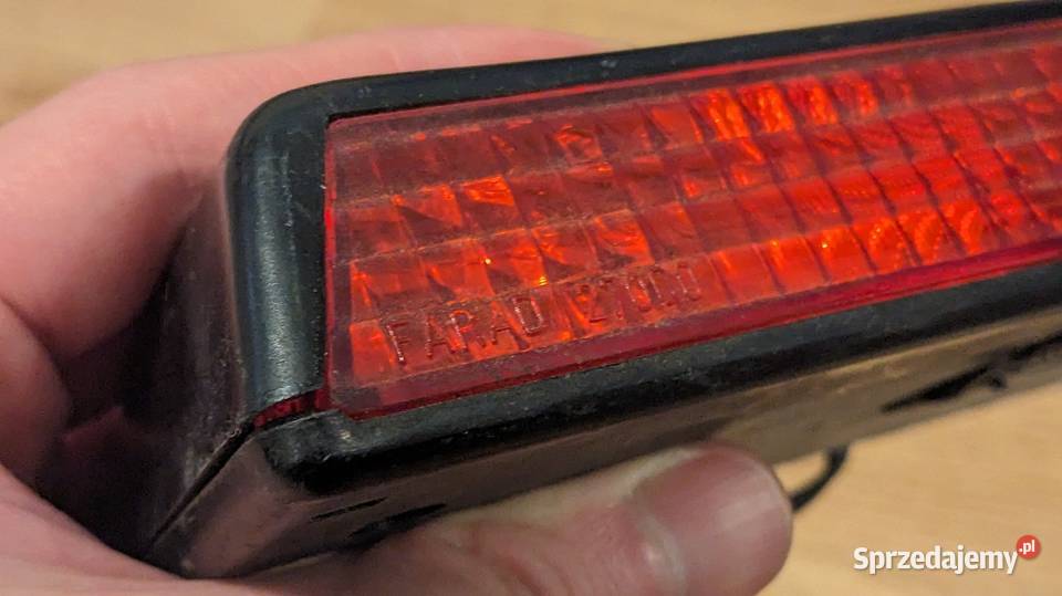 Akcesoryjne światło stop pod spoiler lotkę Warszawa sprzedam