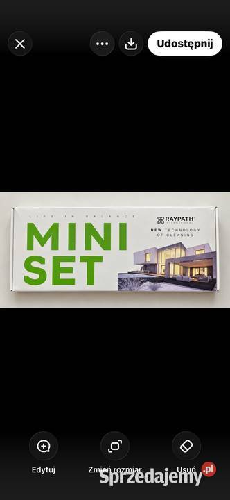 Mini set czyściki Raypath sprzedam