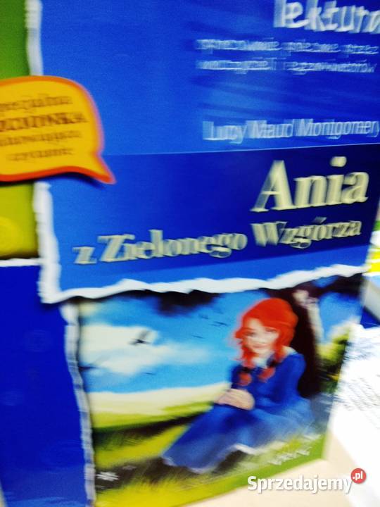 Ania z Zielonego wzgórza lektury szkolne różne sprzedam