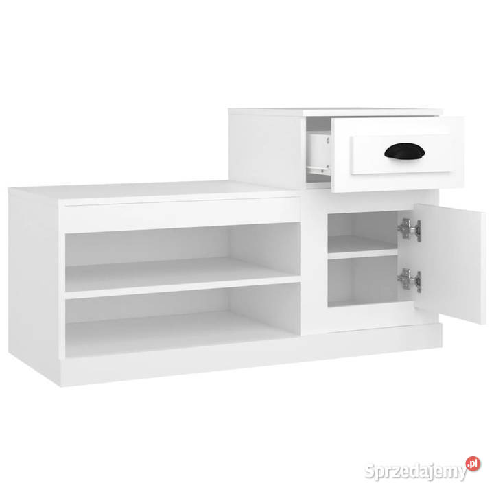 Szafka na buty biała 100x42x60 materiał mazowieckie Warszawa