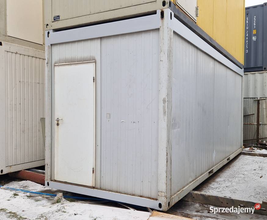 Sprzedam Kontener Biurowy Szatnia 605x240 Somianka-Parcele sprzedam