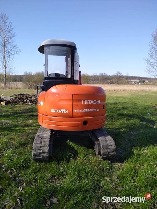 Koparka Hitachi ex 33 mu 3 t w stanie lubelskie Kraśnik sprzedam