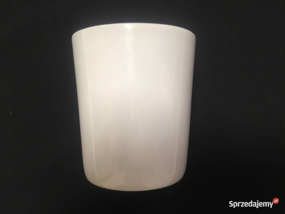 PRL kubek biały porcelana Chodzież Porcelana i szkło Kołobrzeg