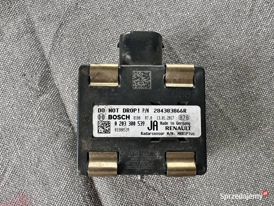 Renault Kadjar Radar Distronic 284383866R Pozostałe Radziszów