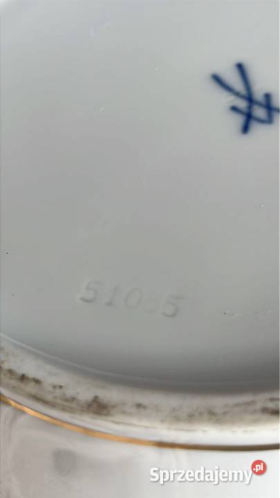 Amfora Meissen Czerwony Smok Ming Red Dragon Gdańsk