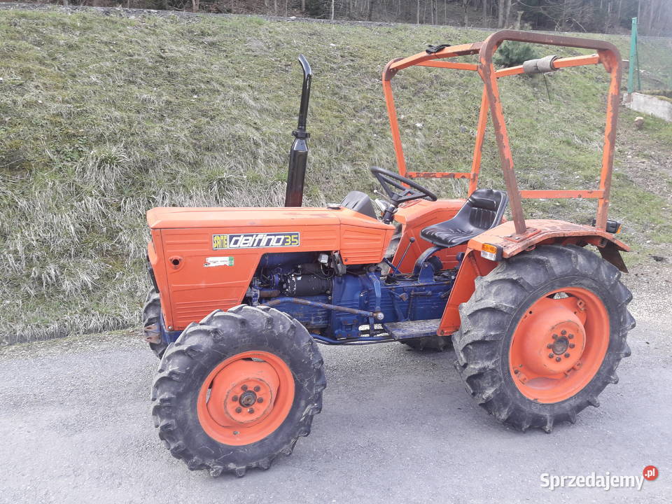 SAME DELFINO 35 naped 4x4 traktor z wloch Maków Podhalański