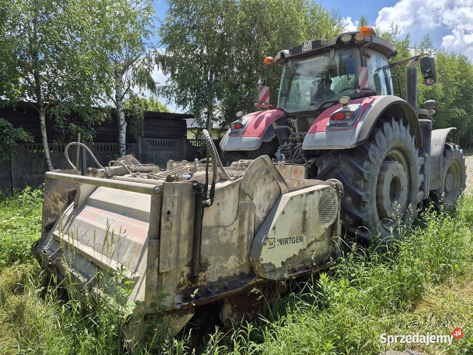DWA CIĄGNIKI MASSEY FERGUSSON MF8737 Kielce
