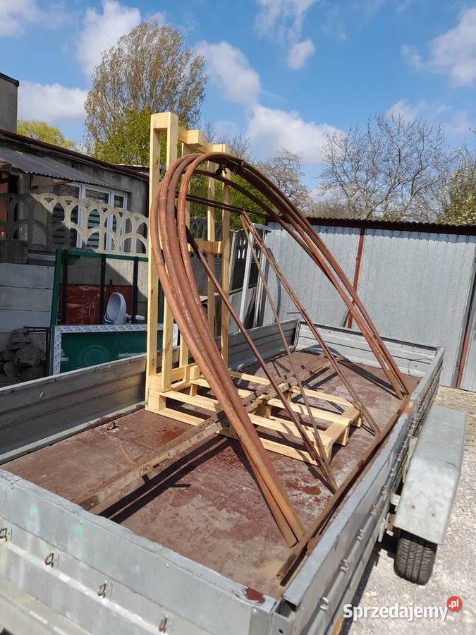 Konstrukcja namiotu tunelu 3x25m sprzedam