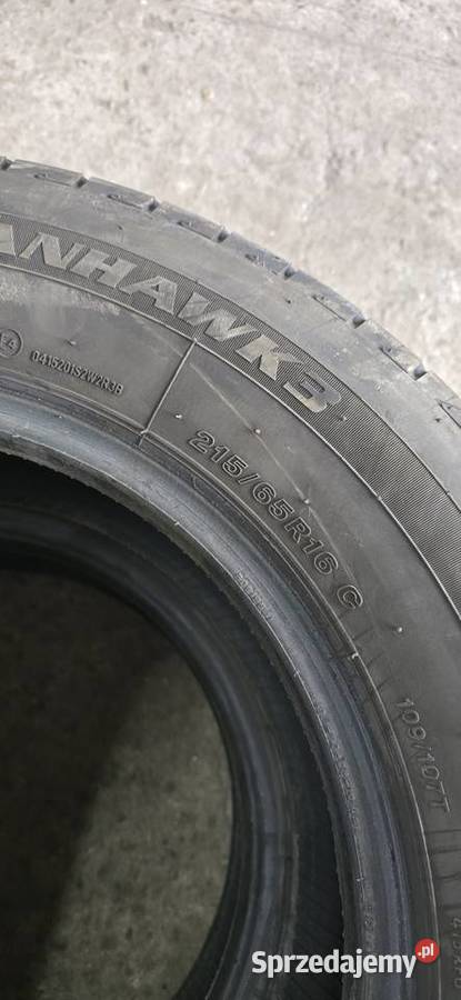 2x Opony letnie Firestone 215 65 16C małopolskie Stary Sącz