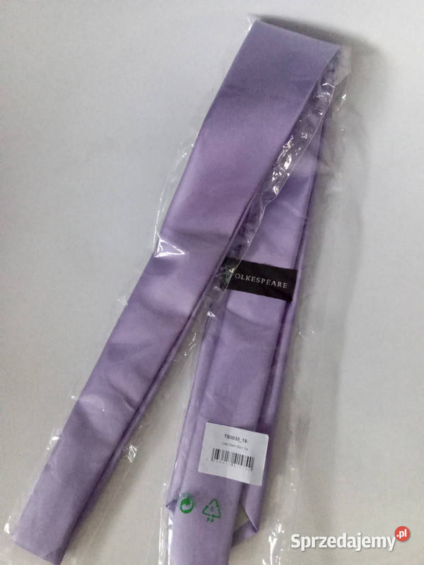 Krawat Męski Liliowy Nowy Folkespeare Wizytowy kujawsko-pomorskie Bydgoszcz sprzedam