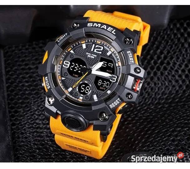 Sportowy zegarek SMAEL pomarańczowy Gorzów Wielkopolski