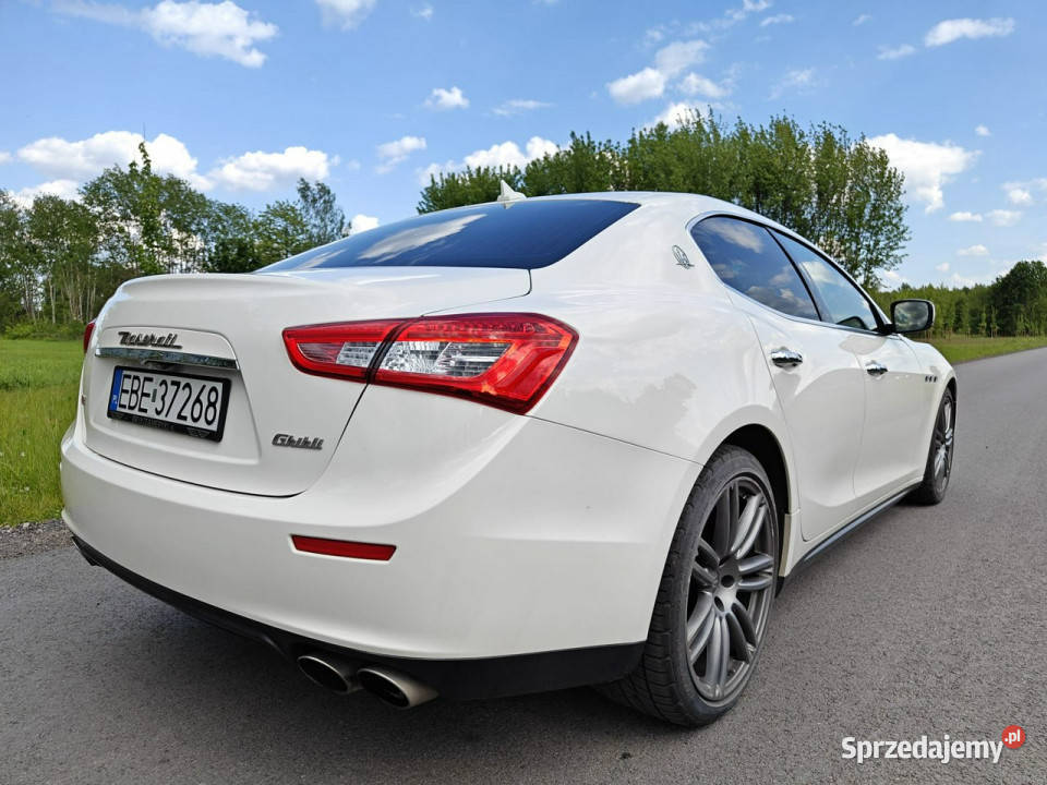 Maserati Ghibli 4x4 Serwisowany Sedan / Limuzyna Karczew sprzedam