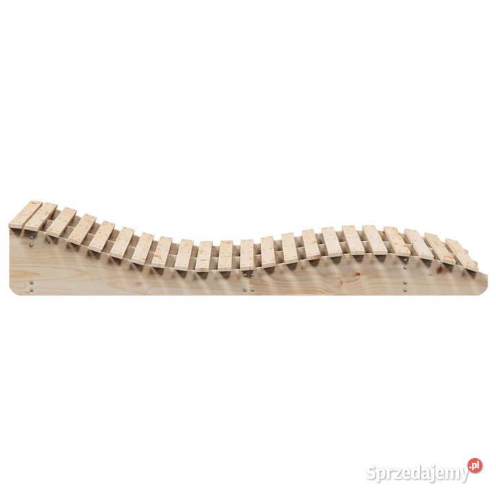 Leżak 205x110x315 lite drewno sosnowe WM832588 Warszawa sprzedam